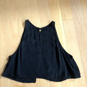 American Apparel Open Back Crop Top Size M